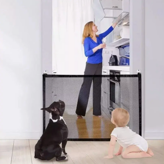 MALLA DE SEGURIDAD PARA MASCOTAS Y BEBES